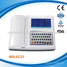 MSLEC21W ISO CE 12-канальные цифровые портативные машины EKG / ЭКГ-машина